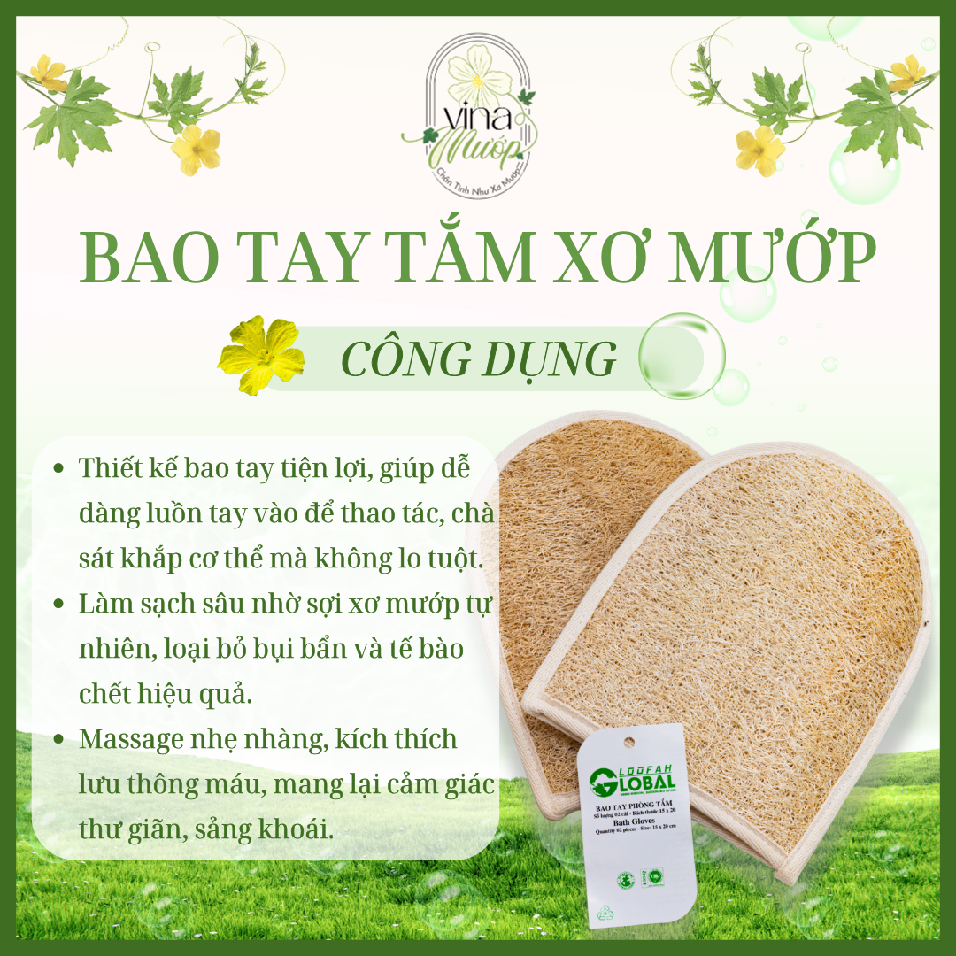 Bao tay phòng tắm (15x20cm)