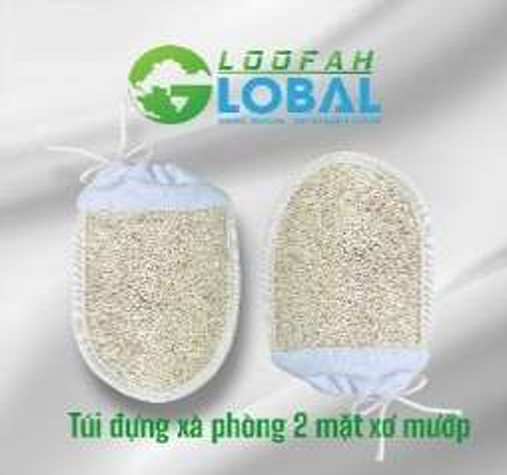 Túi đựng xà phòng (2 mặt xơ)